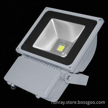 70W, LED Floodlight, 85 to 265V AC, IP65, Epistar or Chimei Chip, CE-certified, Aluminum Housing